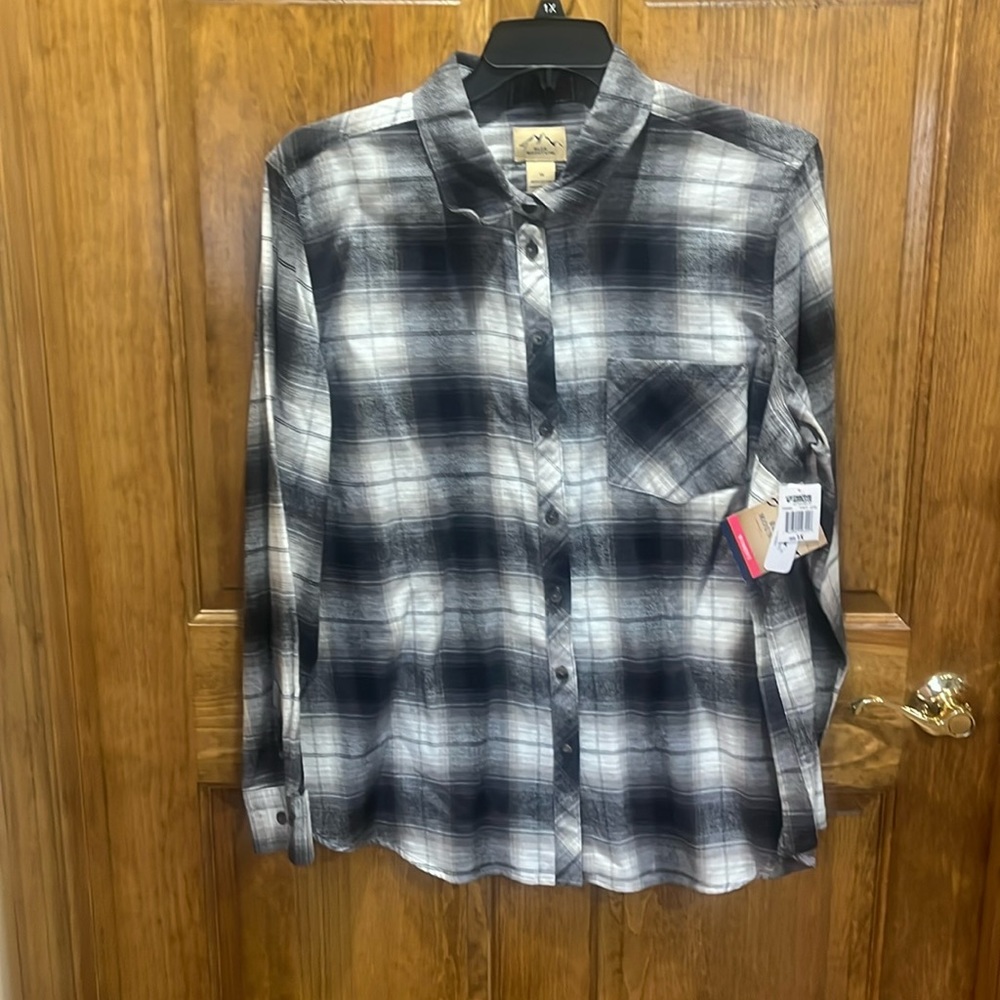 Ladies Flannel 1X